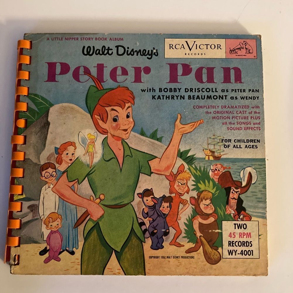 Walt Disney's Peter Pan RCA VICTOR 45 record - Picture 5 of 5